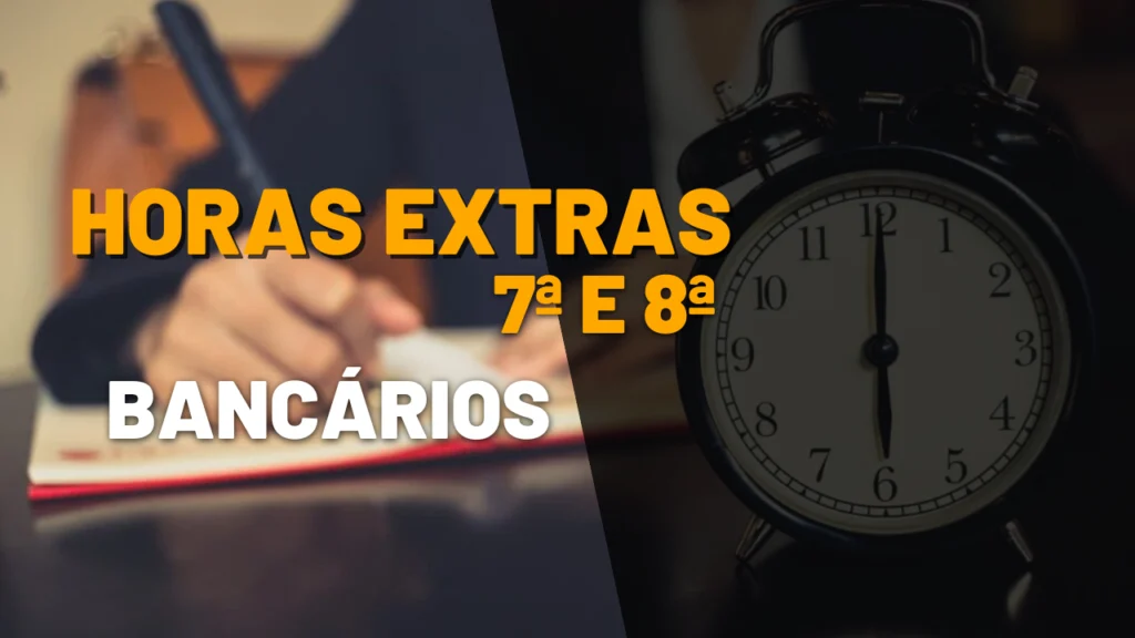 Advogado especialista explicando o cálculo da 7ª e 8ª hora bancária para trabalhadores financeiros.